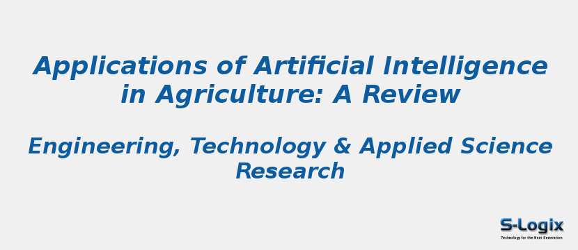 Applications of Artificial Intelligence in Agriculture: A Review