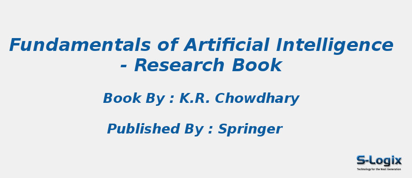 Fundamentals of Artificial Intelligence - Research Book