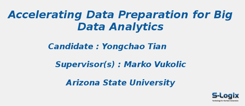 Accelerating Data Preparation for Big Data Analytics