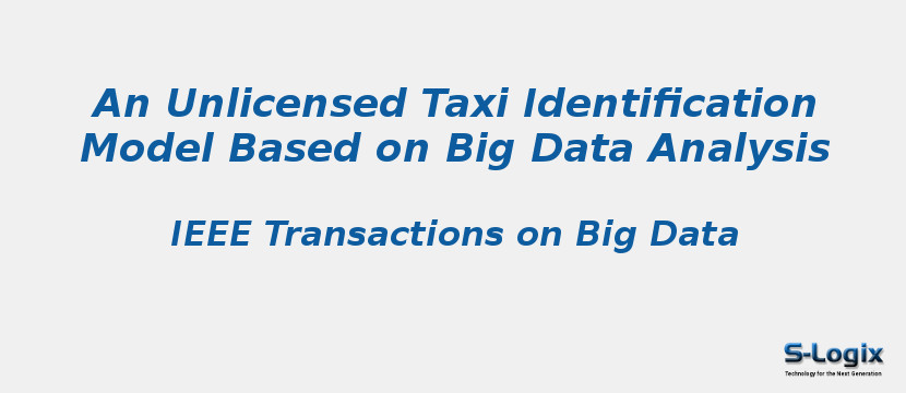 An Unlicensed Taxi Identification Model Based on Big Data Analysis