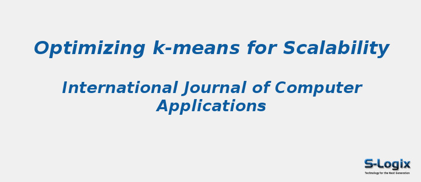 Optimizing k-means for Scalability
