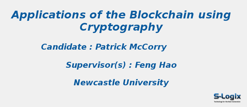 cryptography phd thesis