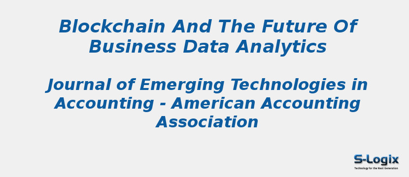Blockchain And The Future Of Business Data Analytics