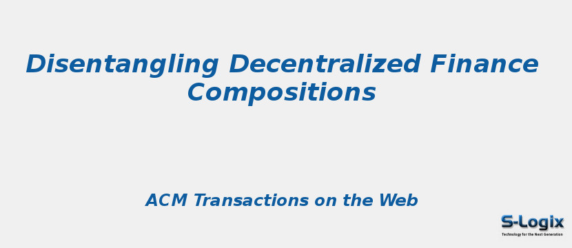 Disentangling Decentralized Finance Compositions