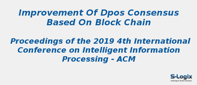 Improvement Of Dpos Consensus Based On Block Chain
