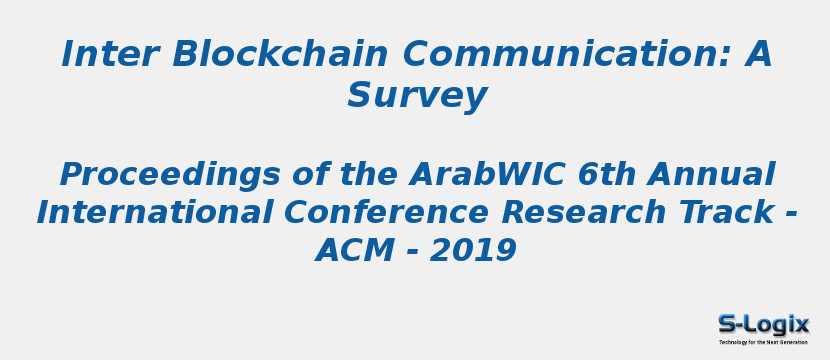 Inter Blockchain Communication: A Survey