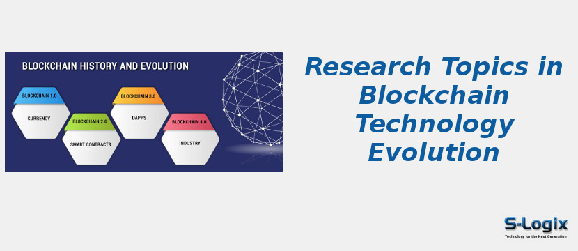 research areas in blockchain technology