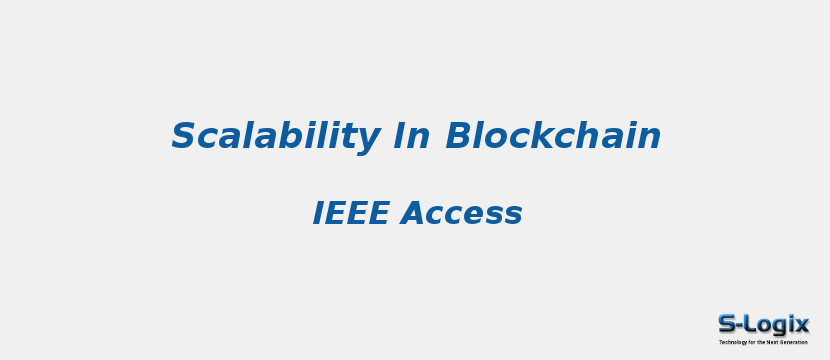 Scalability In Blockchain