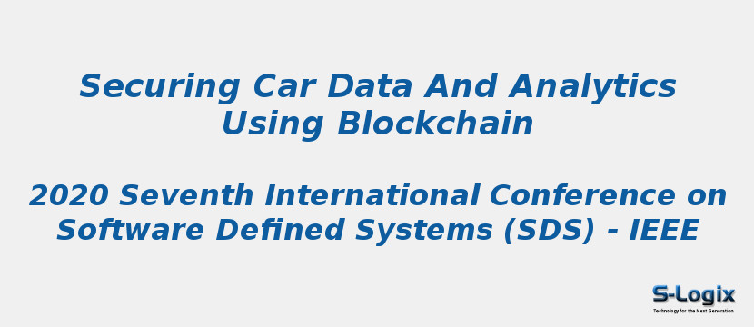 Securing Car Data And Analytics Using Blockchain