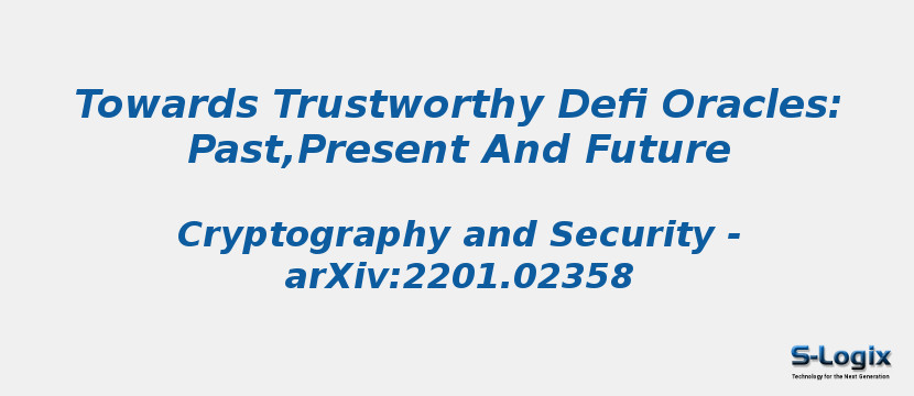 Towards Trustworthy Defi Oracles: Past,Present And Future