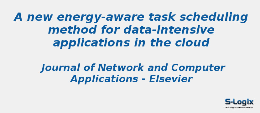 A new energy-aware task scheduling method for data-intensive applications in the cloud