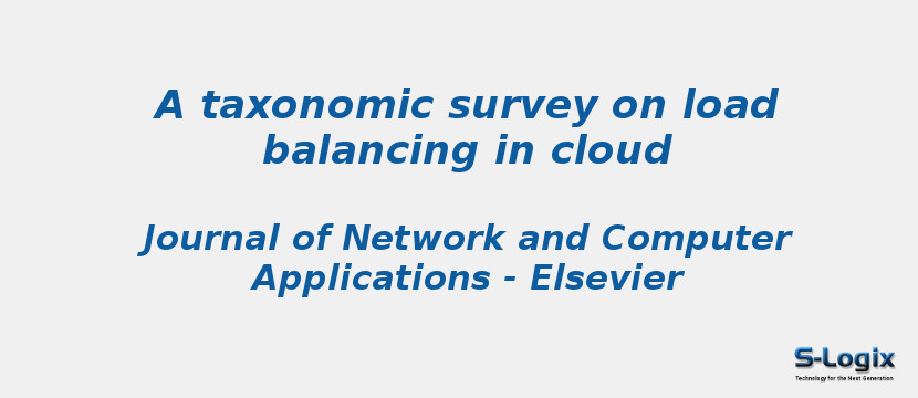 A taxonomic survey on load balancing in cloud