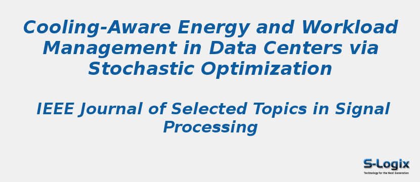 Cooling-Aware Energy and Workload Management in Data Centers via Stochastic Optimization