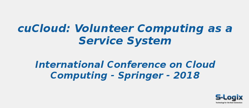 cuCloud: Volunteer Computing as a Service System
