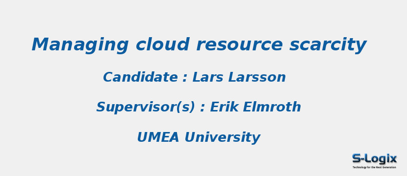 Managing cloud resource scarcity
