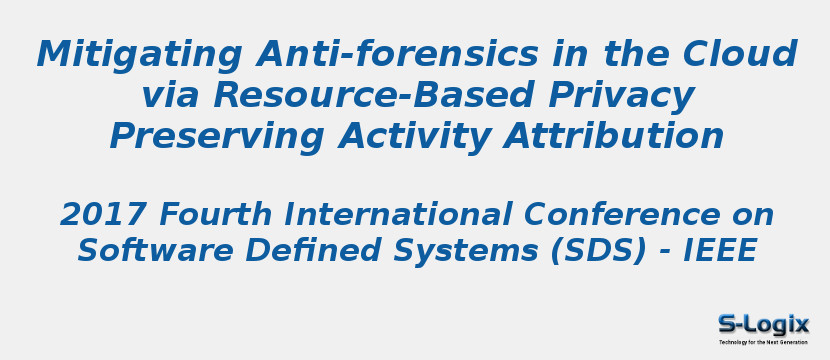 Mitigating Anti-forensics in the Cloud via Resource-Based Privacy Preserving Activity Attribution