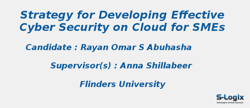 Strategy for Developing Effective Cyber Security on Cloud for SMEs