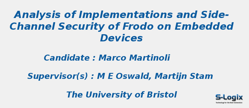 Analysis of Implementations and Side-Channel Security of Frodo on Embedded Devices