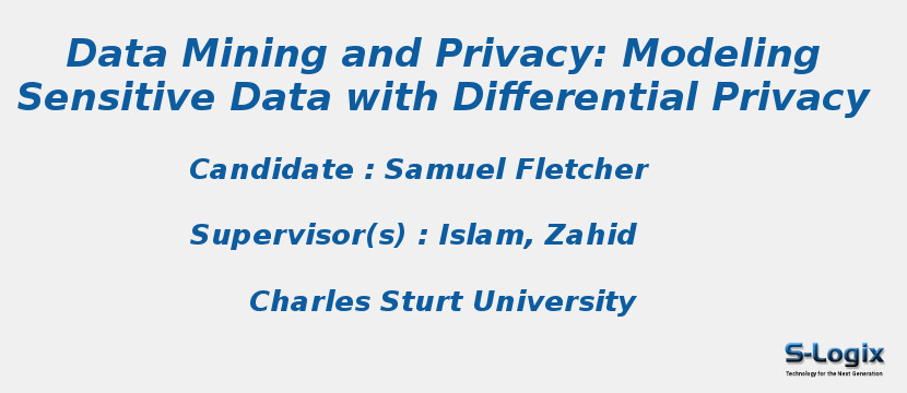 Data Mining and Privacy: Modeling Sensitive Data with Differential Privacy