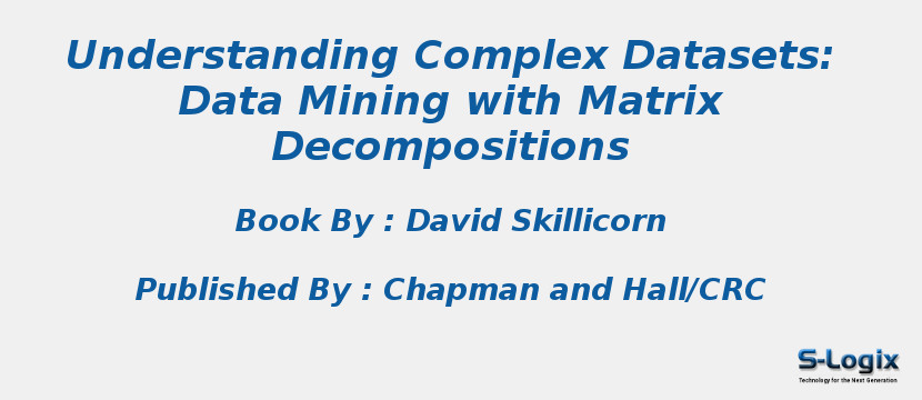 Great Books about Data Mining with Matrix Decompositions | S-Logix