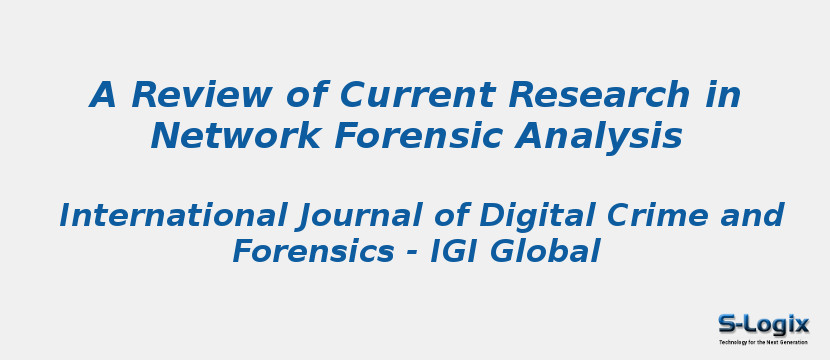 A Review of Current Research in Network Forensic Analysis
