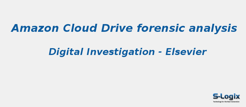 Amazon Cloud Drive forensic analysis