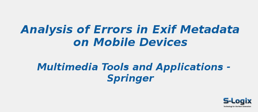 Analysis of Errors in Exif Metadata on Mobile Devices
