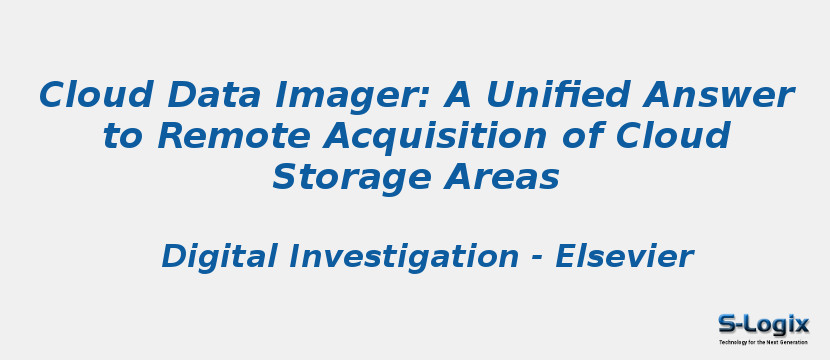 Cloud Data Imager: A Unified Answer to Remote Acquisition of Cloud Storage Areas