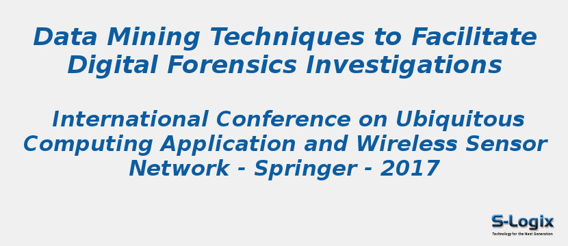Data Mining Techniques to Facilitate Digital Forensics Investigations