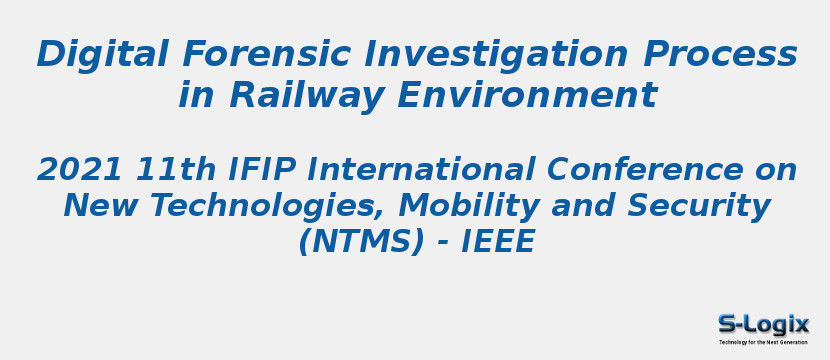Digital Forensic Investigation Process in Railway Environment