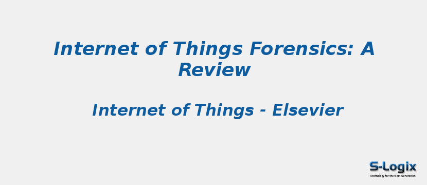 Internet of Things Forensics: A Review