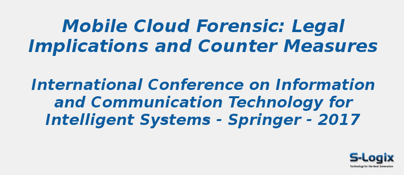 Mobile Cloud Forensic: Legal Implications and Counter Measures
