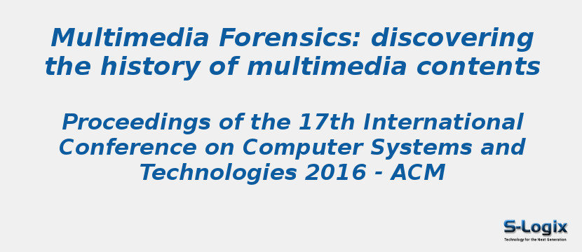 Multimedia Forensics: discovering the history of multimedia contents
