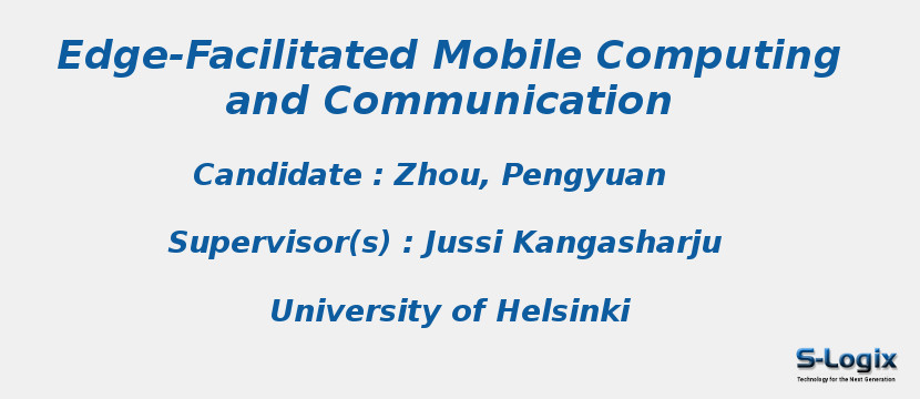 Edge-Facilitated Mobile Computing and Communication