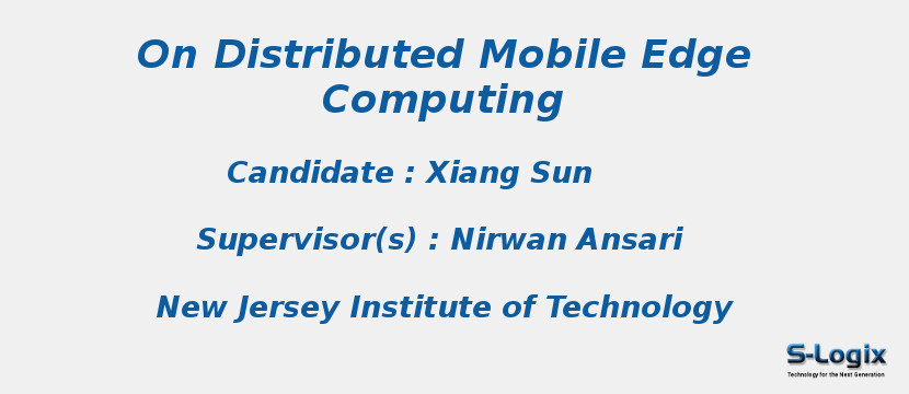 On Distributed Mobile Edge Computing