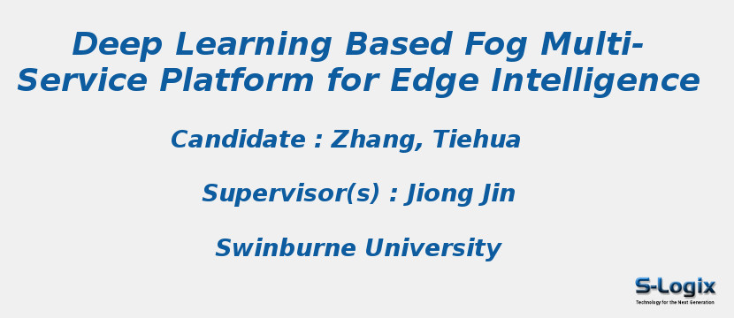 Deep Learning Based Fog Multi-Service Platform for Edge Intelligence