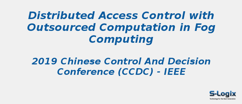 Distributed Access Control with Outsourced Computation in Fog Computing