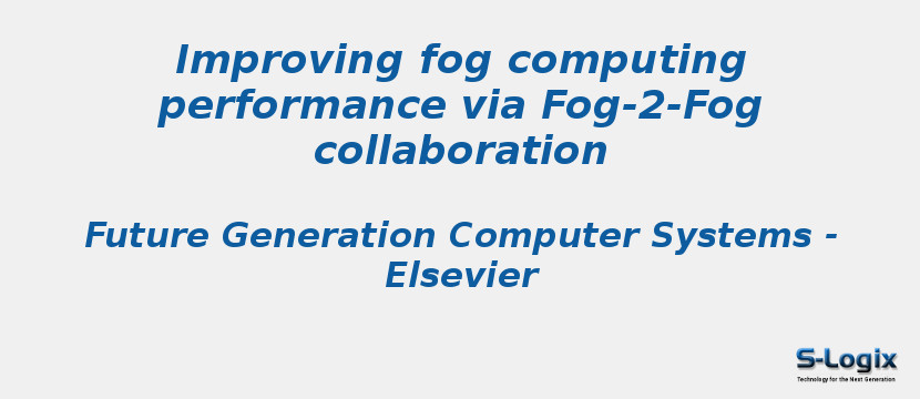 Improving fog computing performance via Fog-2-Fog collaboration