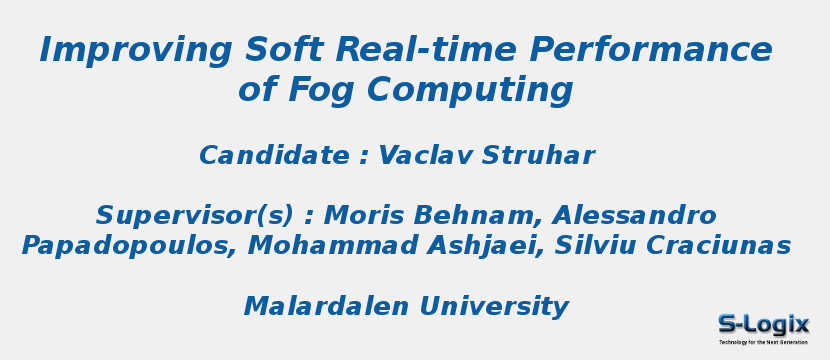 Improving Soft Real-time Performance of Fog Computing