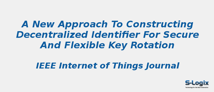 A New Approach To Constructing Decentralized Identifier For Secure And Flexible Key Rotation