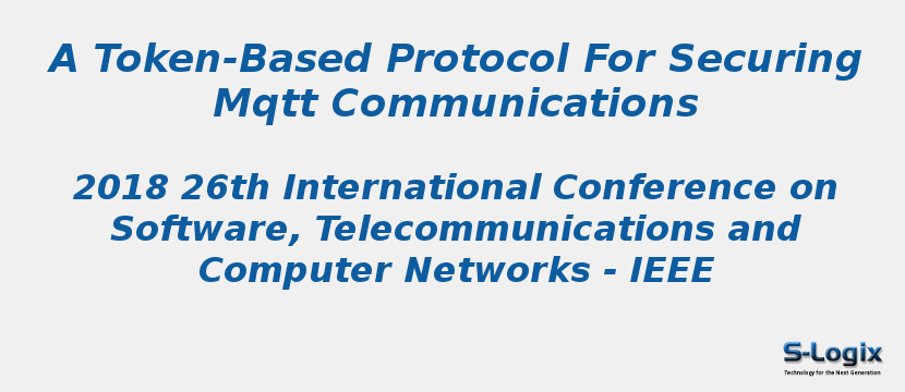 A Token-Based Protocol For Securing Mqtt Communications