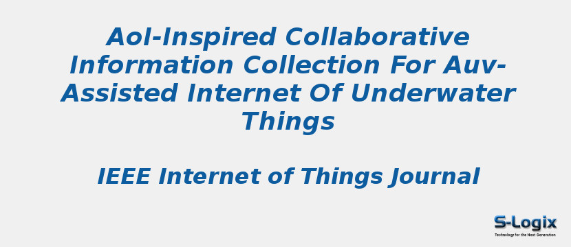Aoi-Inspired Collaborative Information Collection For Auv-Assisted Internet Of Underwater Things