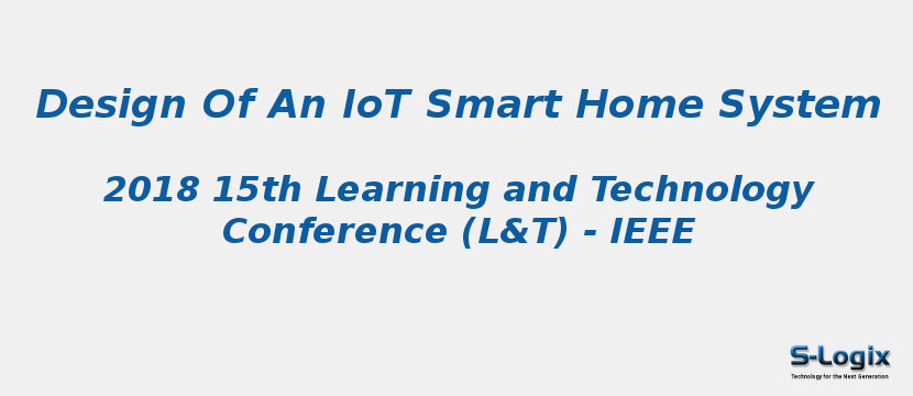 Design Of An IoT Smart Home System