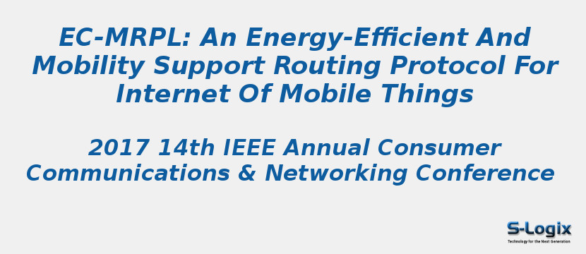Ec-MRPL: An Energy-Efficient And Mobility Support Routing Protocol For Internet Of Mobile Things