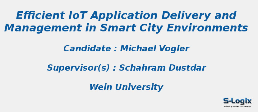 Efficient IoT Application Delivery and Management in Smart City Environments
