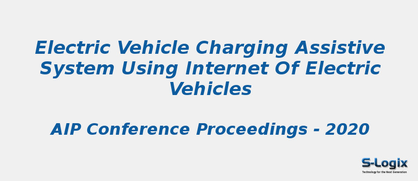 Electric Vehicle Charging Assistive System Using Internet Of Electric Vehicles