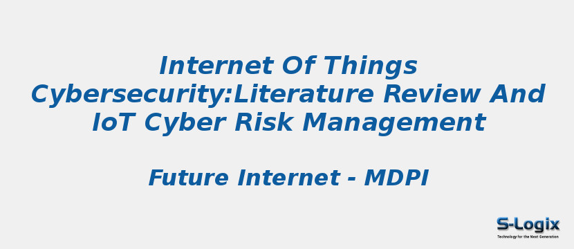 cybersecurity literature review