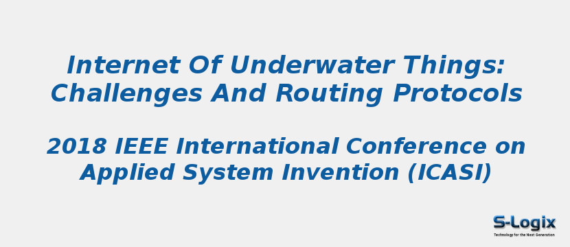 Internet Of Underwater Things: Challenges And Routing Protocols