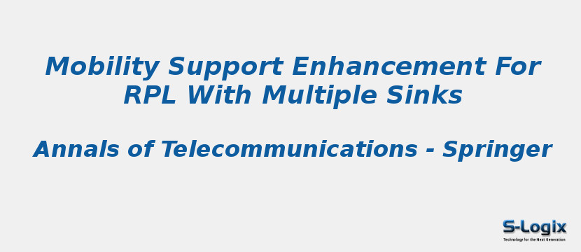 Mobility Support Enhancement For RPL With Multiple Sinks