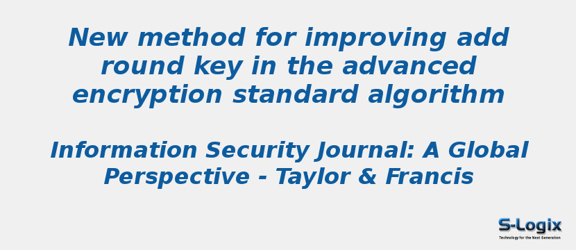 New method for improving add round key in the advanced encryption standard algorithm